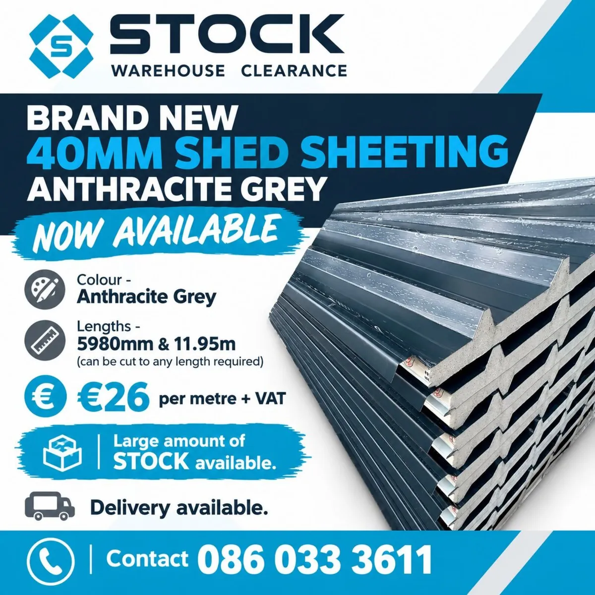Brand new insulated sheeting - Image 1