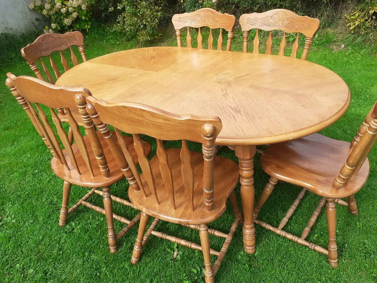 Table and chairs