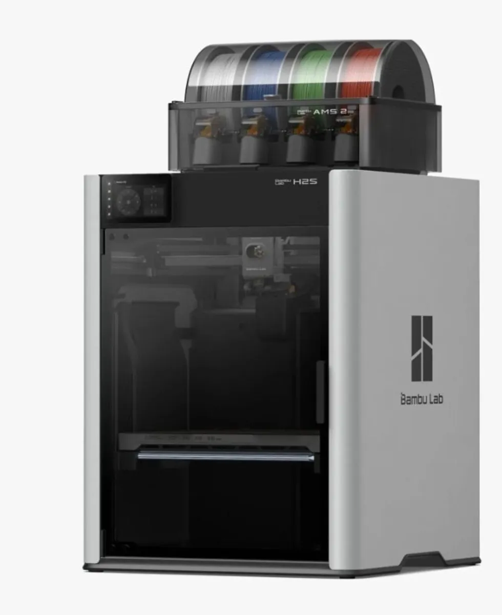 3D Printer Bambu Lab H2S AMS Pro 2 Combo + filamen - Image 1
