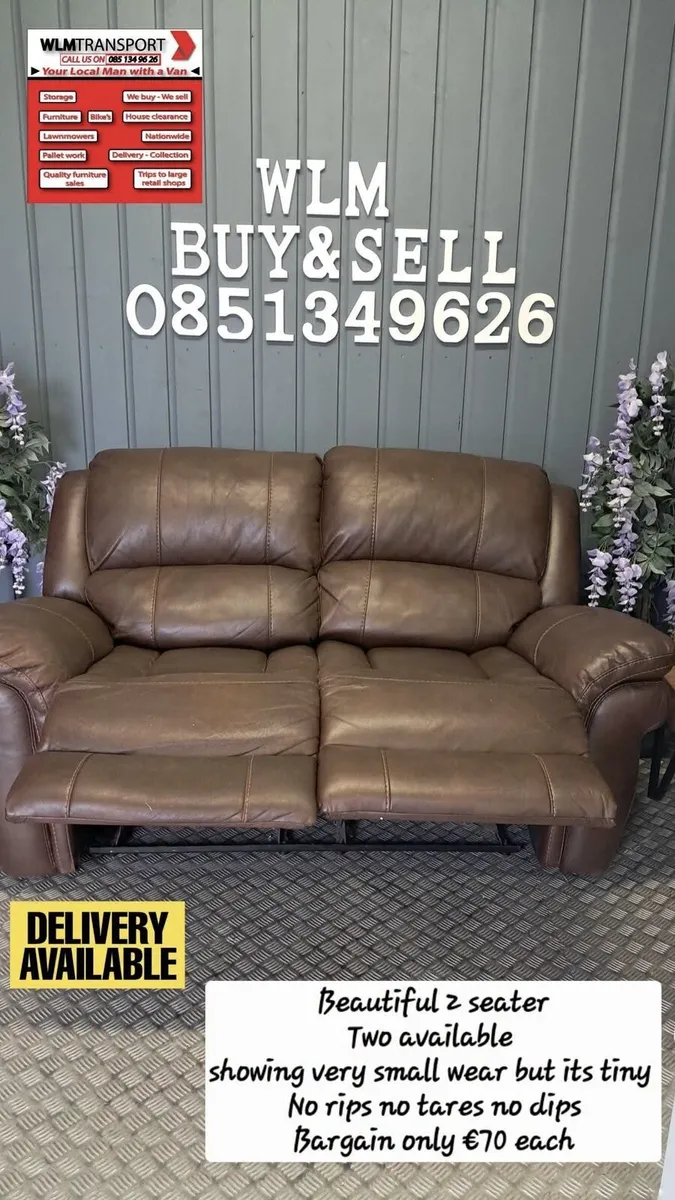 Two seater 2 available - Image 1