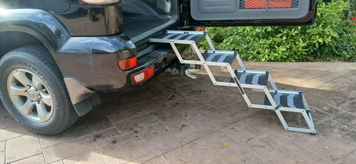 Dog Steps Folding Lite Weight Alum - Image 3