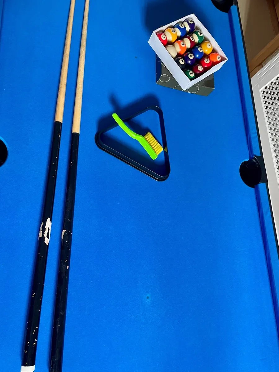 Dual purpose games table - pool/air hockey - Image 3