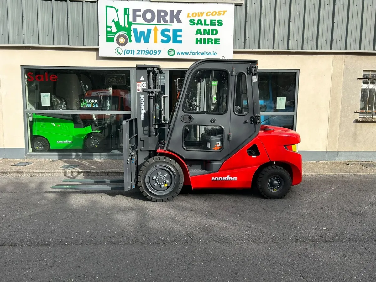 Lonking LG30DT 3 Ton Diesel Forklift | 3M Mast - Image 2
