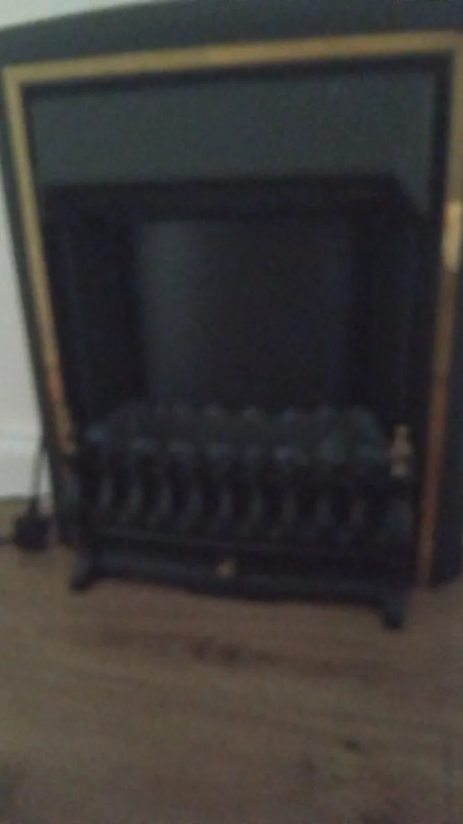 Electric heater fire