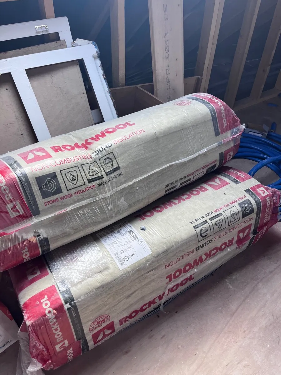 Rockwool sound insulation 100mm - Image 1