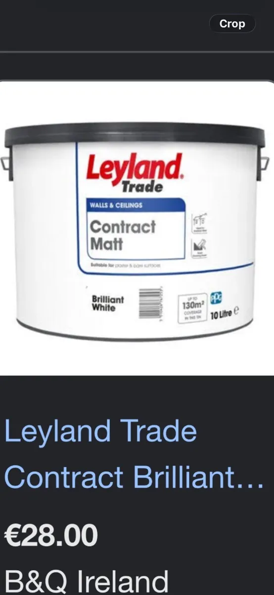 Contract Matt Paint 40 litres