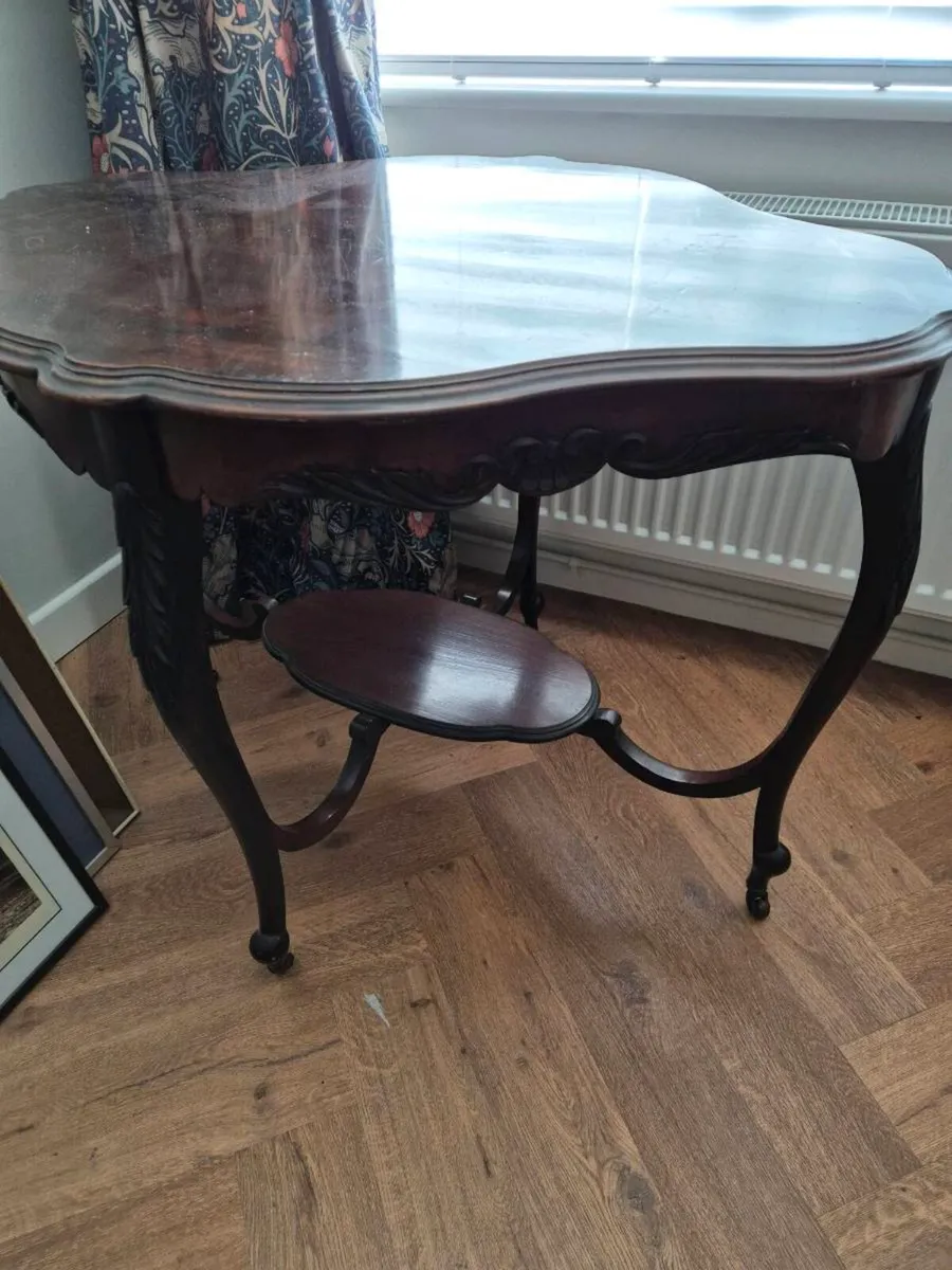Mahogany table