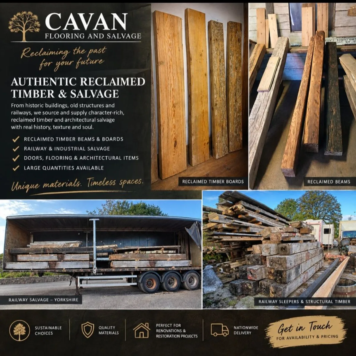 EXTENSIVE RANGE OF RECLAIMED BEAMS & STRUCTURAL TI - Image 1