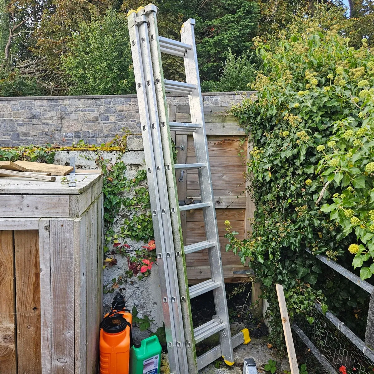 Werner 2.4m Triple Extension ladder - Image 2