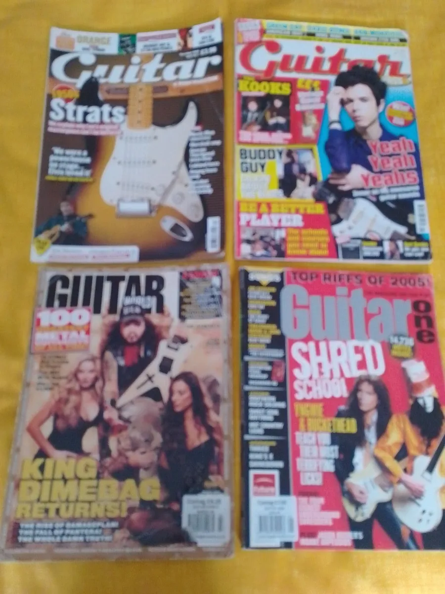 OLD COLLECTOR GUITAR MAGAZINES. - Image 2