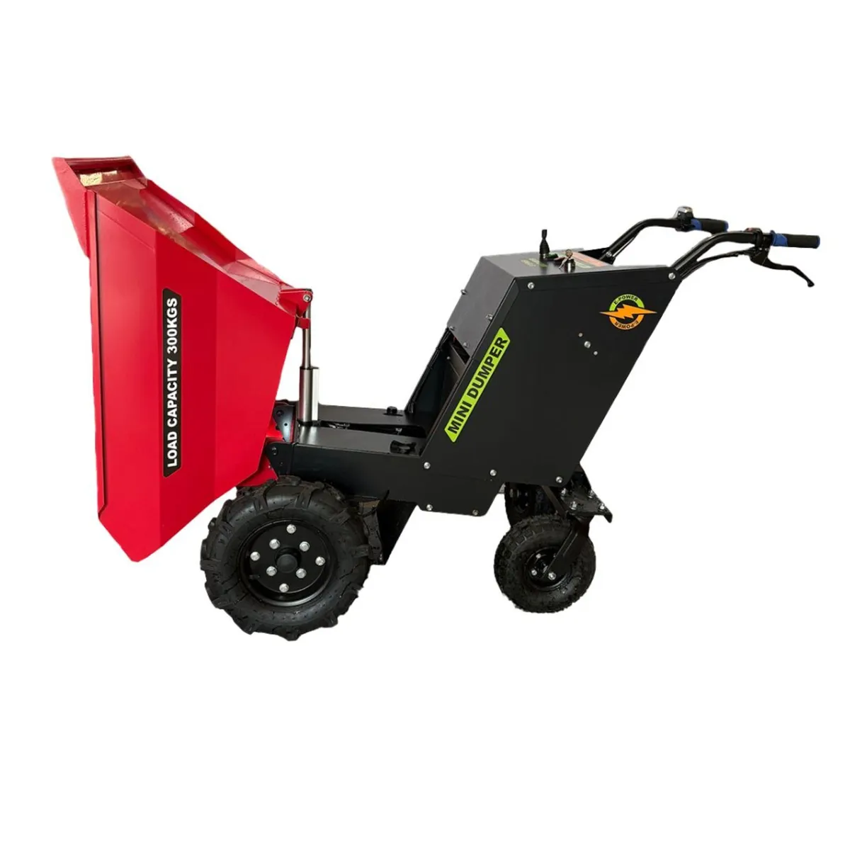 E Power 48v 800w Mini Dumper 110L Bucket (300kg) - Image 3