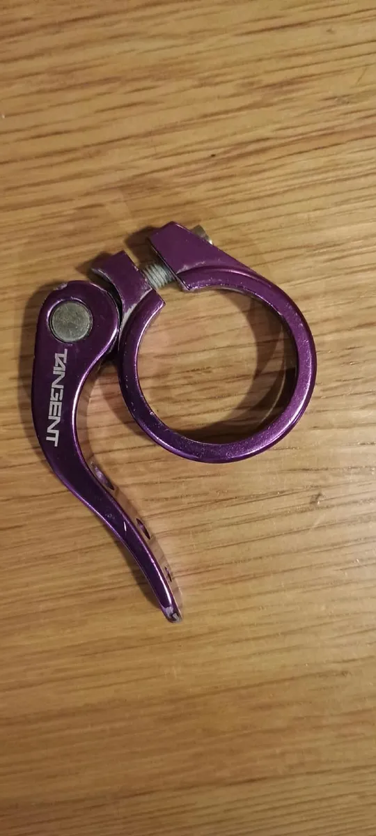 BMX tangent chainring and seat clamp - Image 2