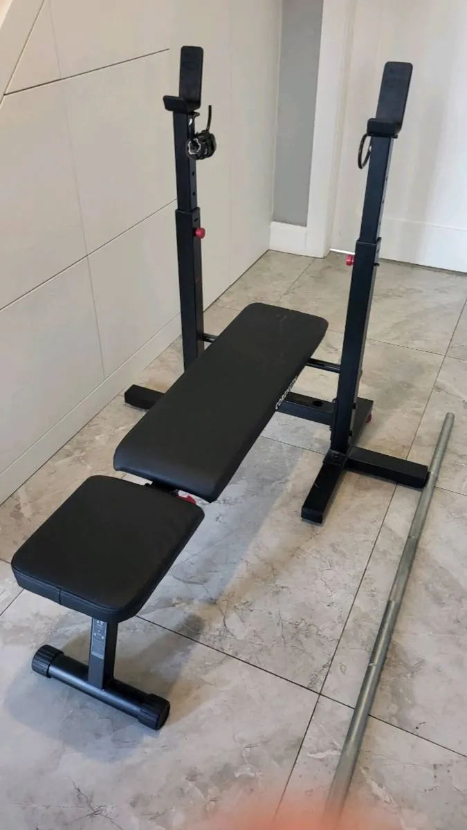 Weights bench and weights - Image 2