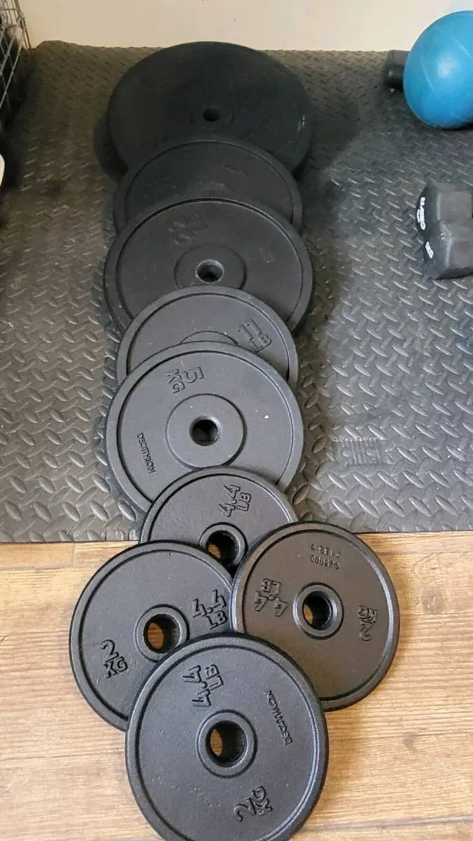 Weights bench and weights - Image 4