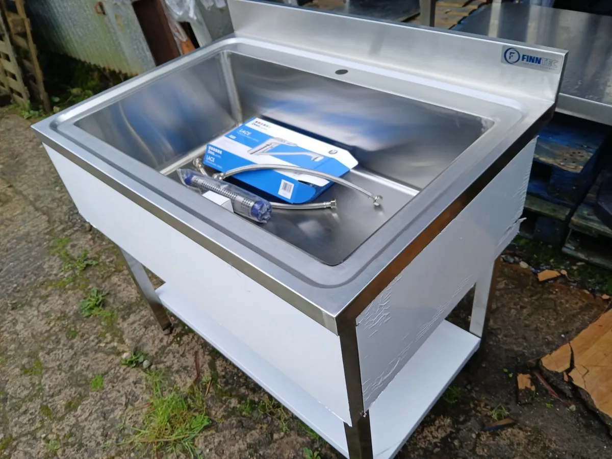 Staneless steel cabbinet sink unit complete - Image 2