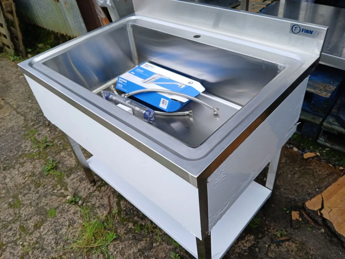 Staneless steel cabbinet sink unit complete - Image 3