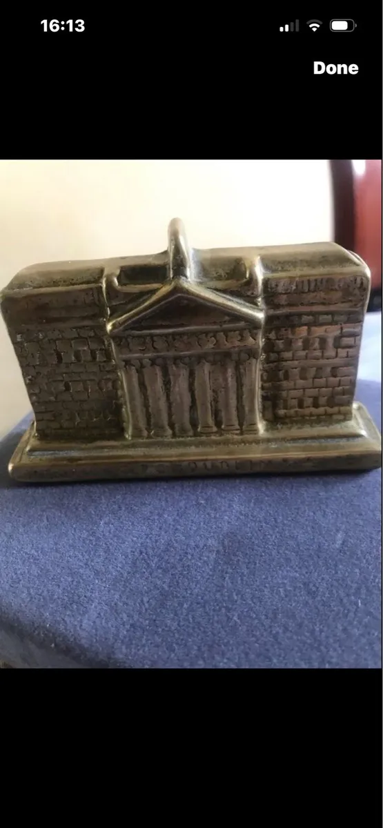 Brass GPI Dublin Ornament - Image 1