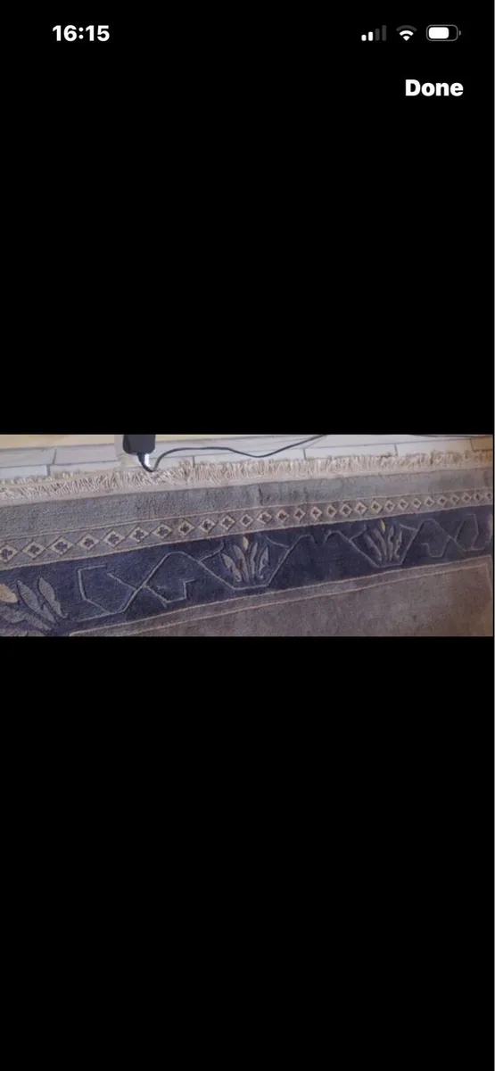 Large Handmade Nepalese Floor Carpet - Image 4