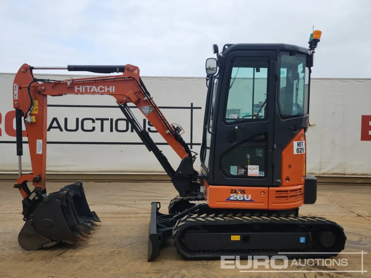 2025 Hitachi ZX26U-6 CLR - Image 4