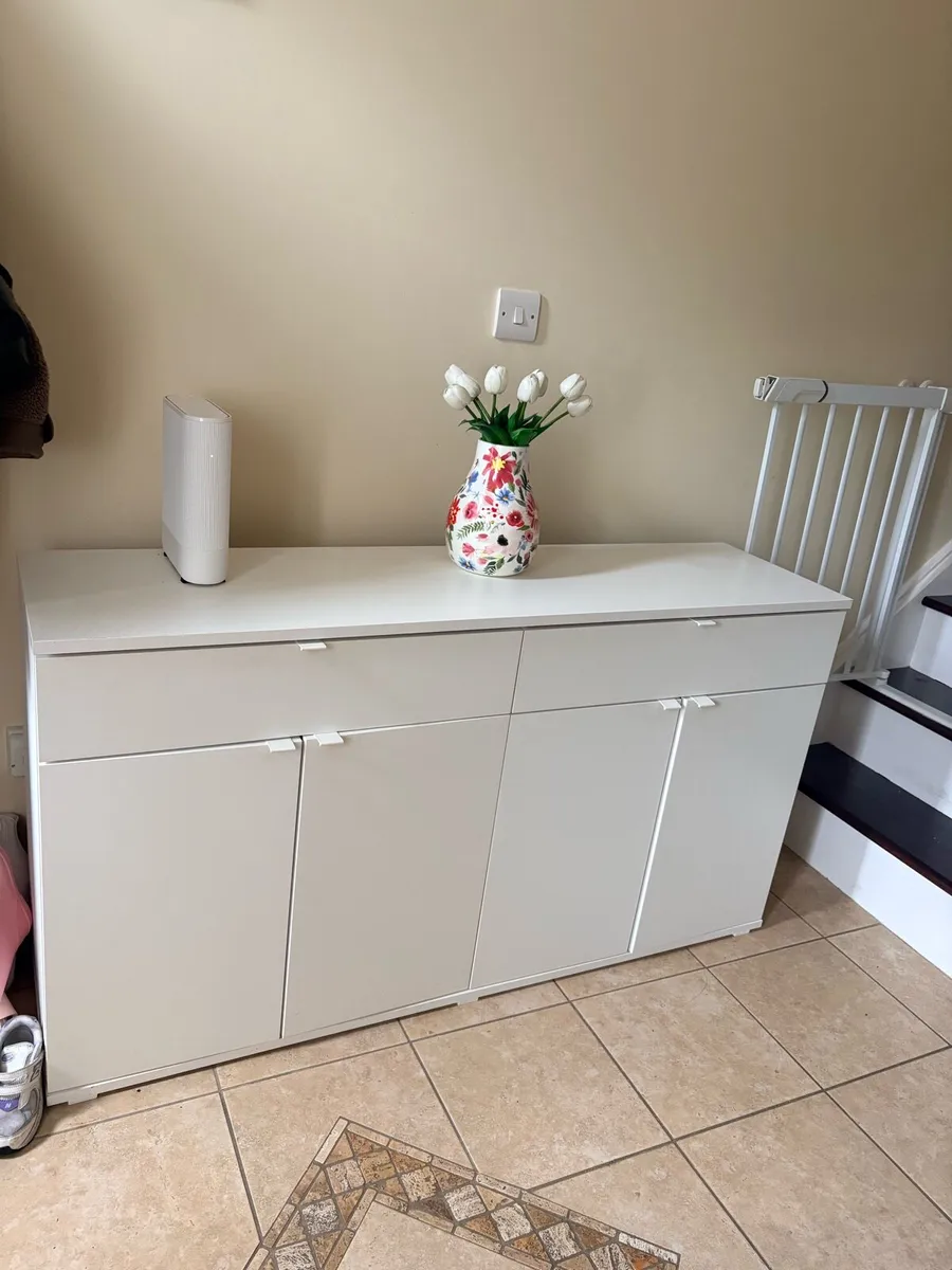 IKEA VIHALS Sideboard / Storage Unit – White - Image 1