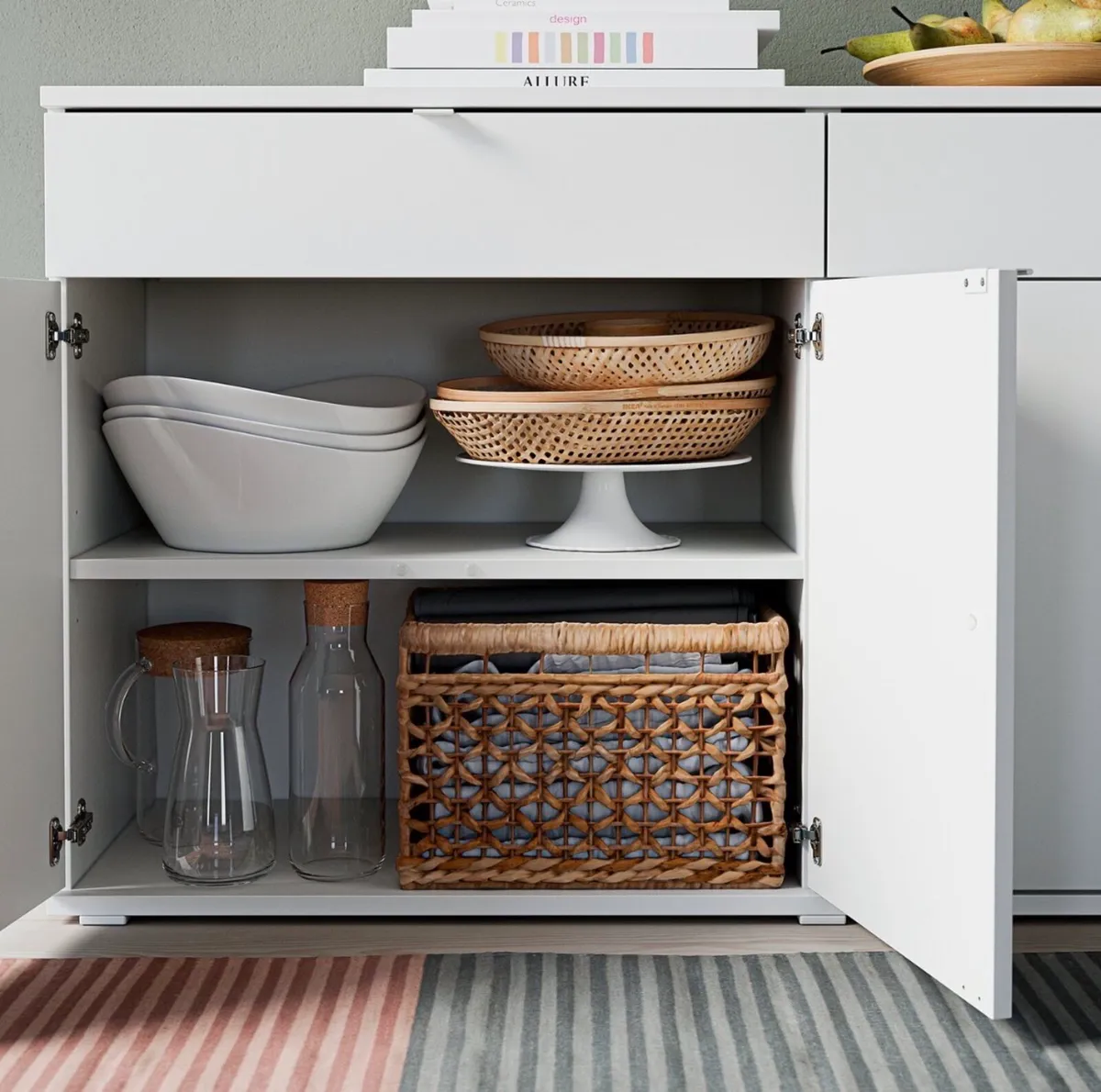 IKEA VIHALS Sideboard / Storage Unit – White - Image 4