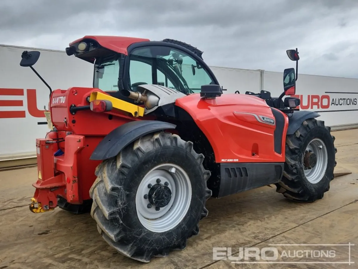 2017 Manitou MLT630 105D - Image 2