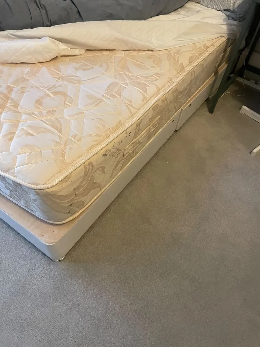 Free Double Bed and Divan Bed Base - Image 1