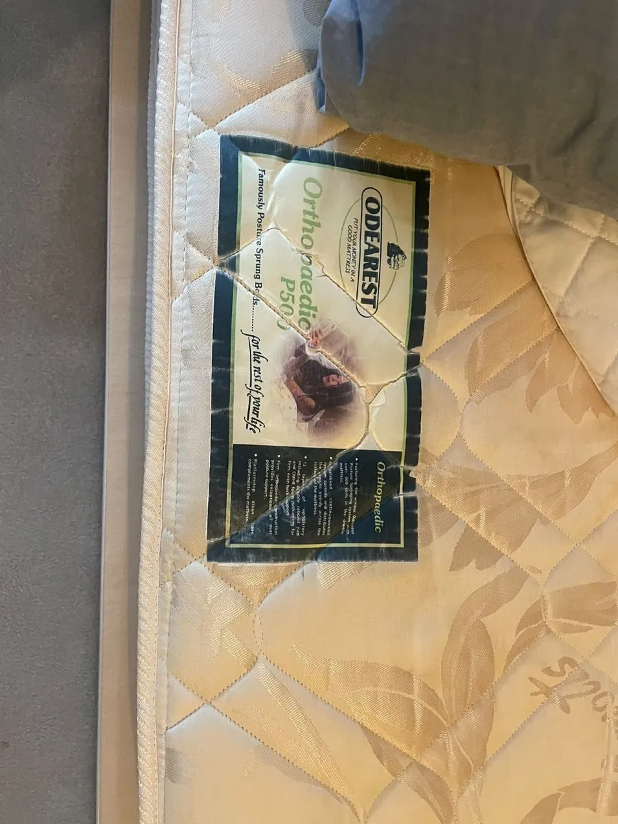 Free Double Bed and Divan Bed Base - Image 3