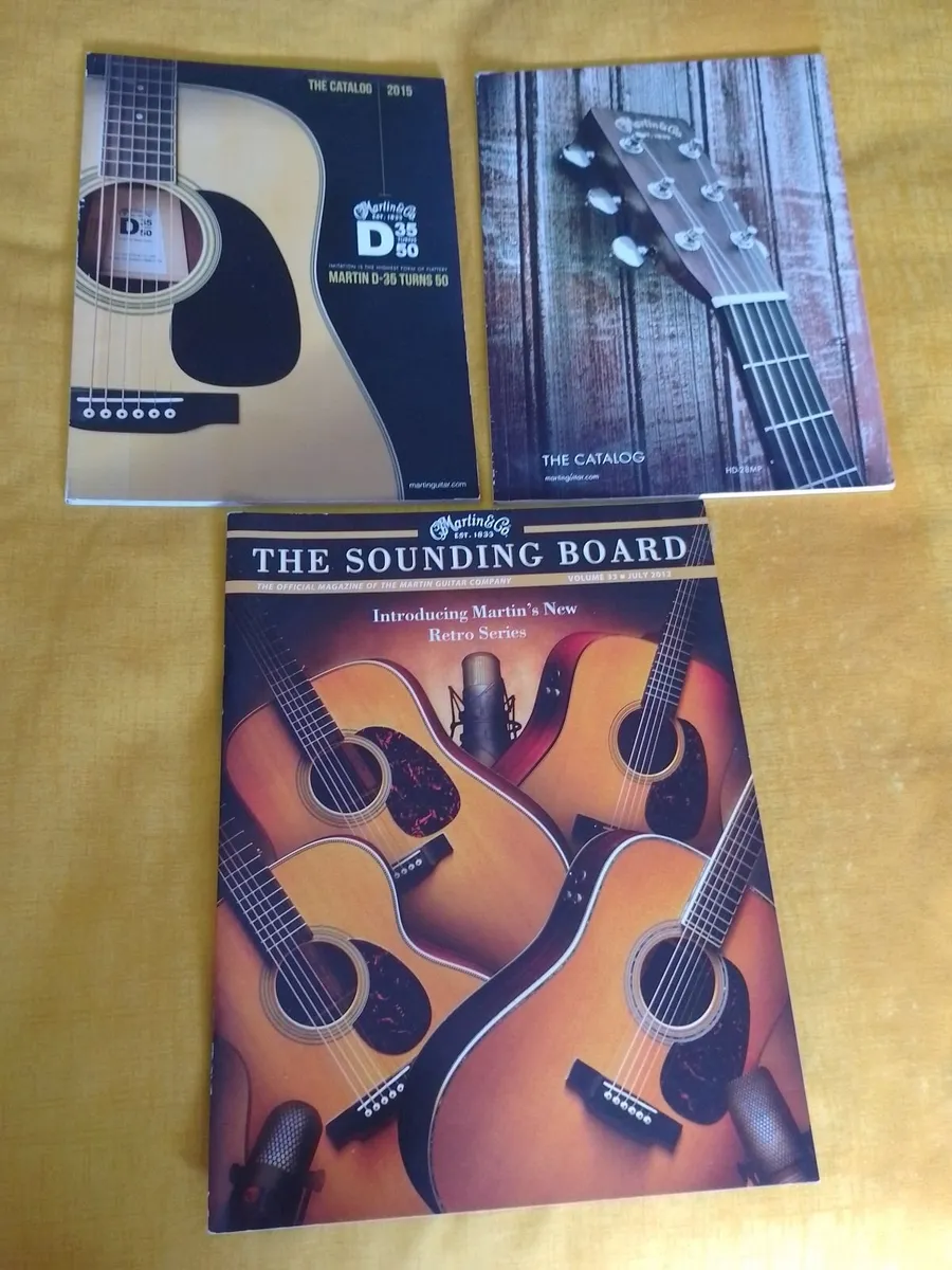 OLD GUITAR & AMPLIFIER CATALOGUES. - Image 1