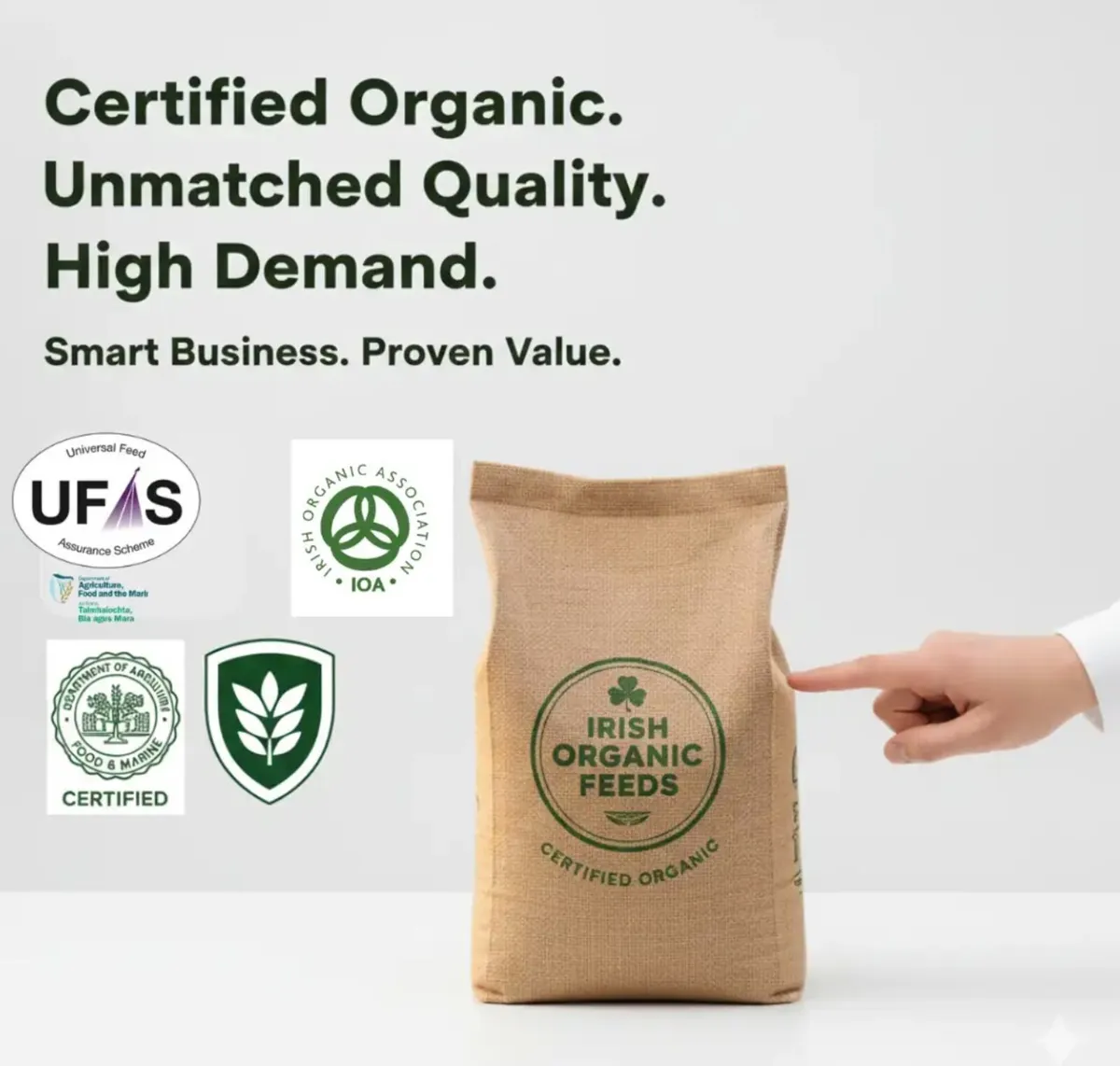 Organic animal feed - Image 1