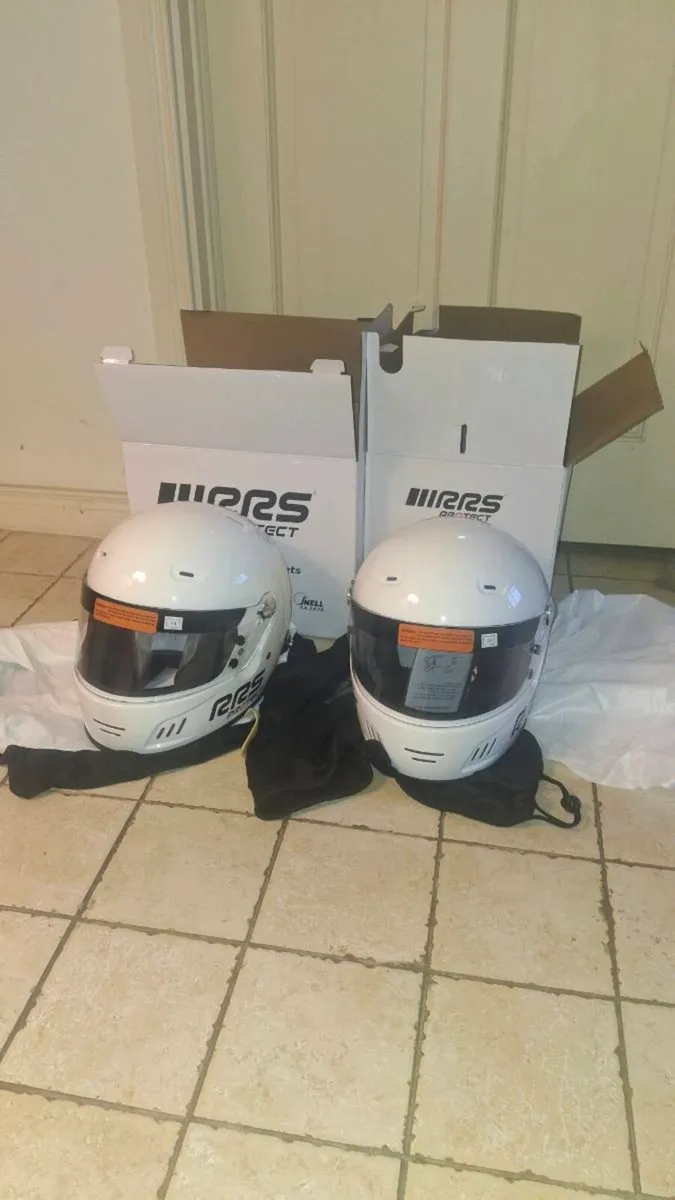 RRS Full Face FIA/Snell Rally Helmet BRAND NEW - Image 1