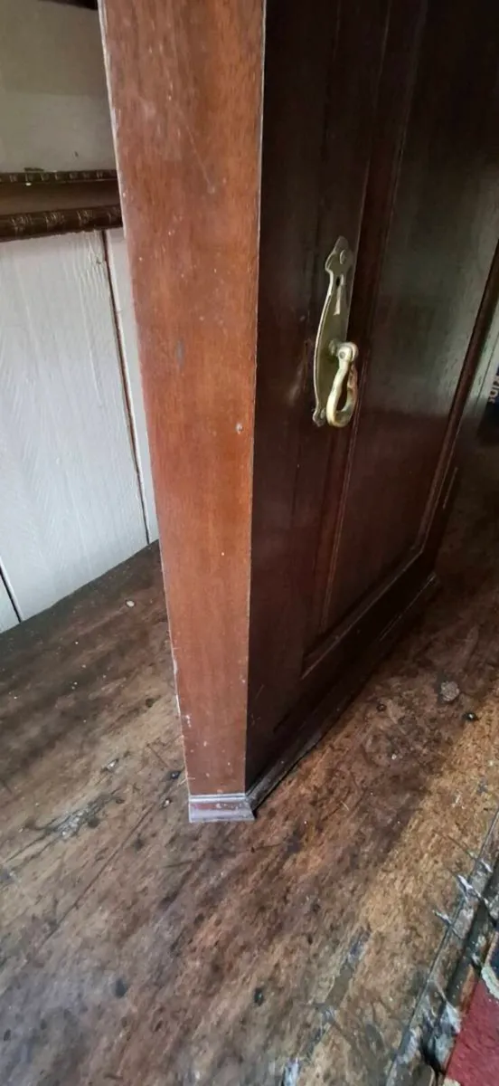 Antique Corner Cabinet - Image 2