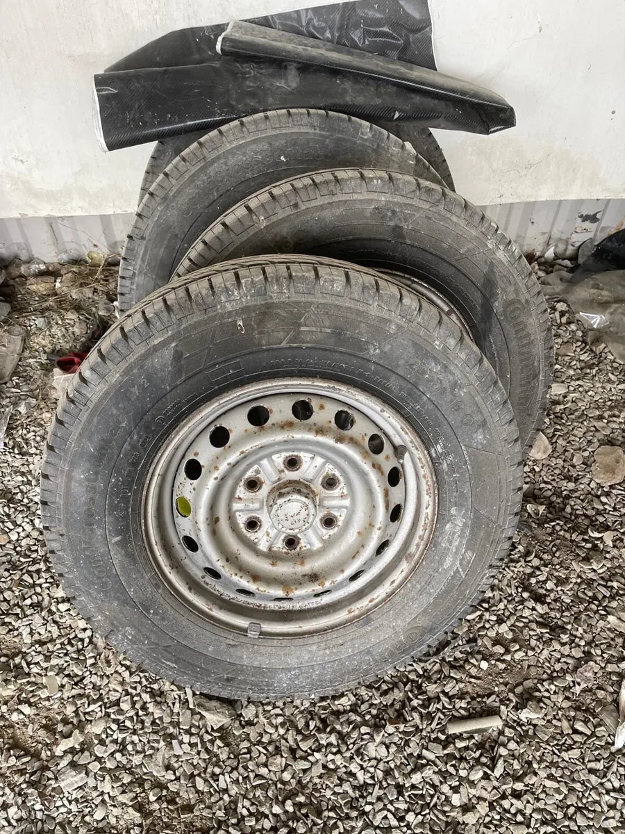 Mitsubishi L200 steel wheels - Image 1
