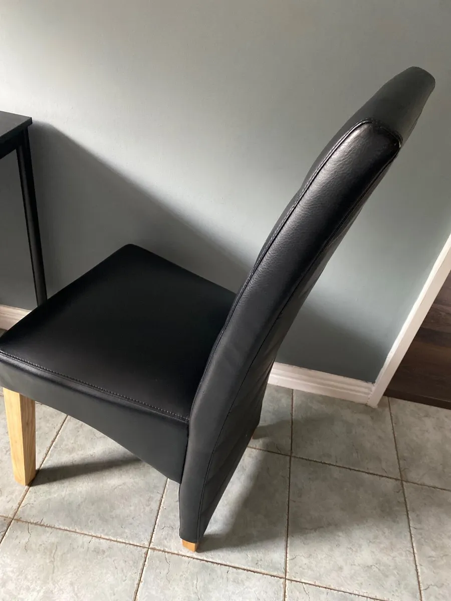 Dining chairs x 4 - Image 2