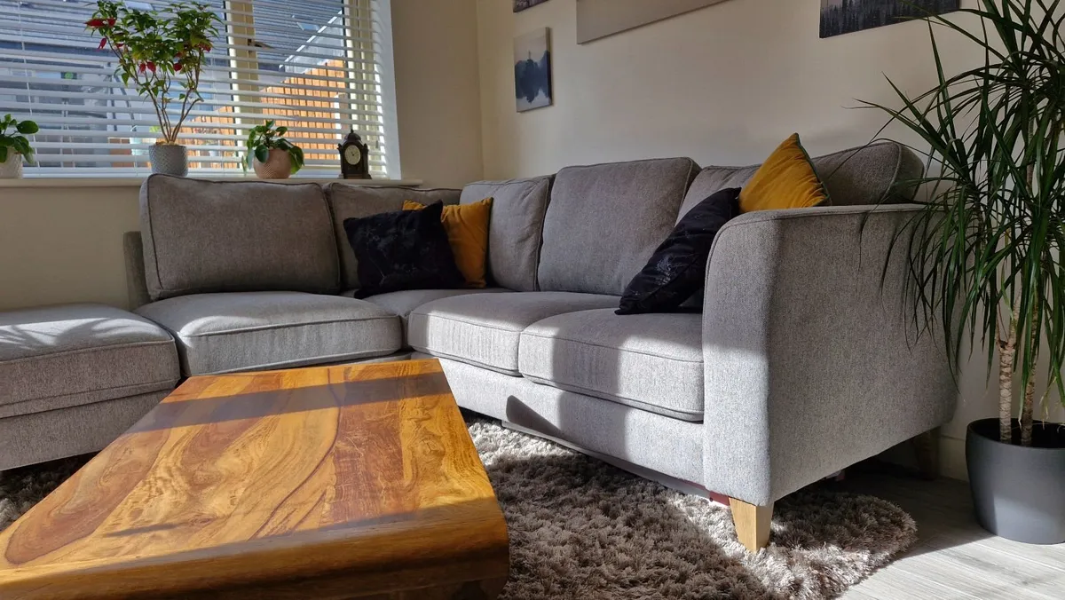 Solid Wood Waterfall / Live-Edge Coffee Table - Image 3