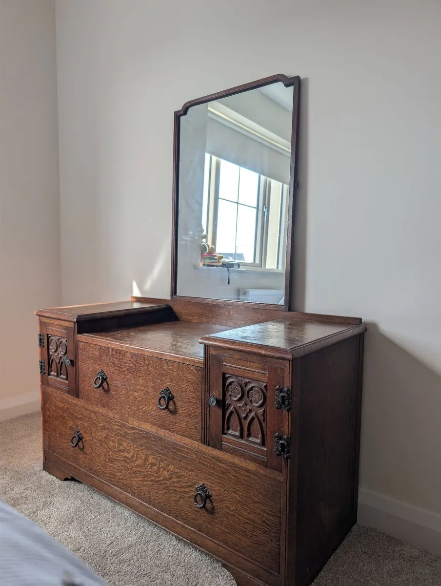 Wardrobe + Vanity Dresser - Image 1