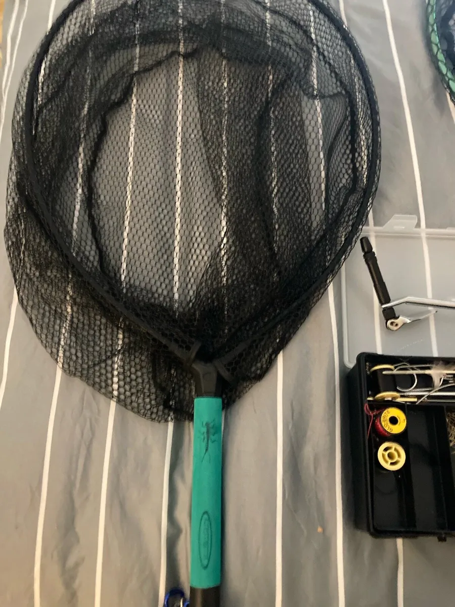 Fishing nets and fly tying gear - Image 2