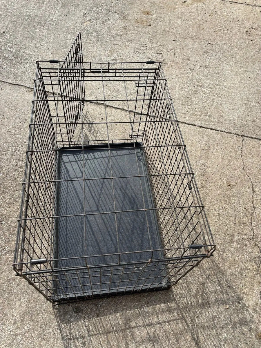 DOG CRATE, LITTLE USED - Image 2