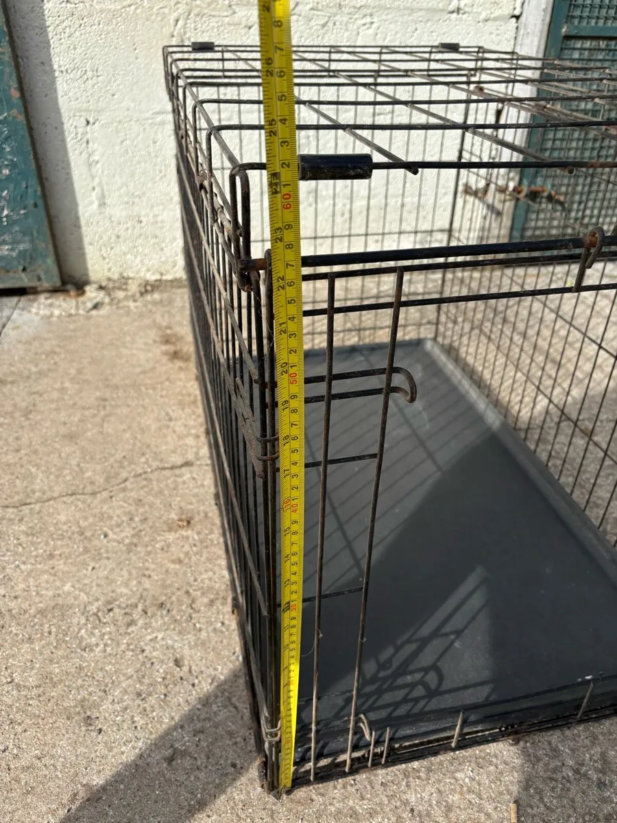 DOG CRATE, LITTLE USED - Image 4