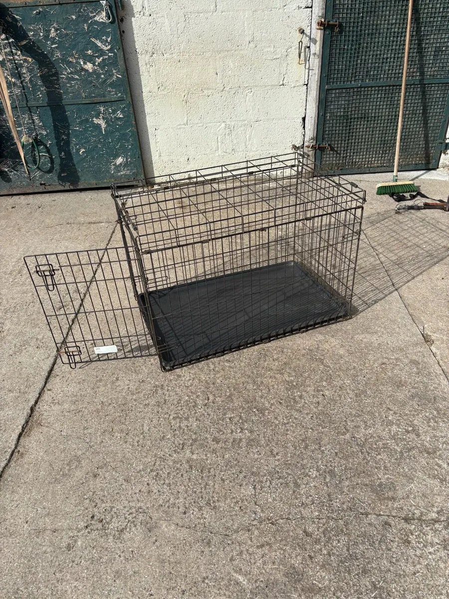 DOG CRATE, LITTLE USED - Image 3