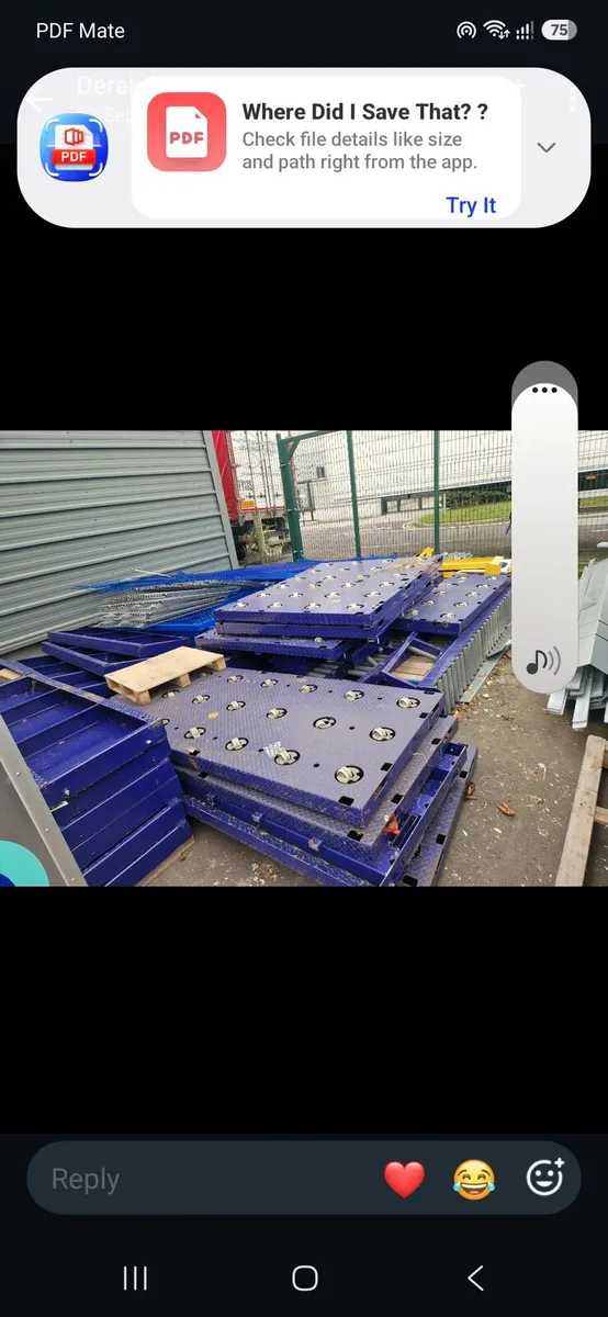 Caster decking..like new great condition - Image 1