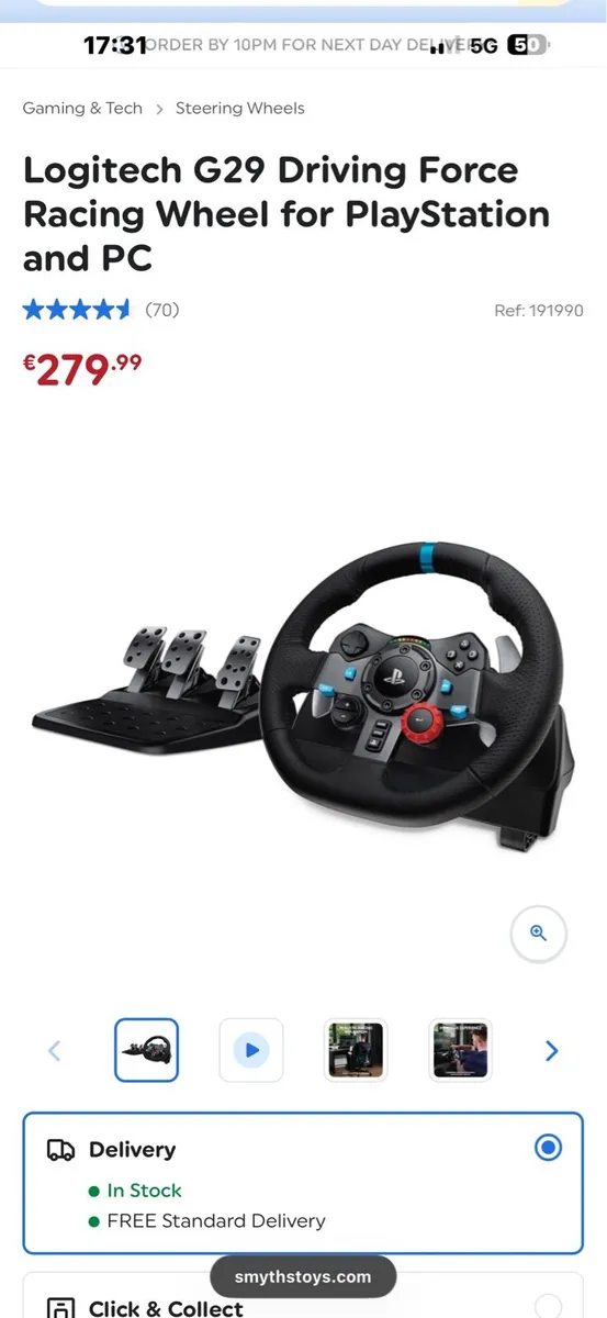 Logitech G29 driving force - Image 3
