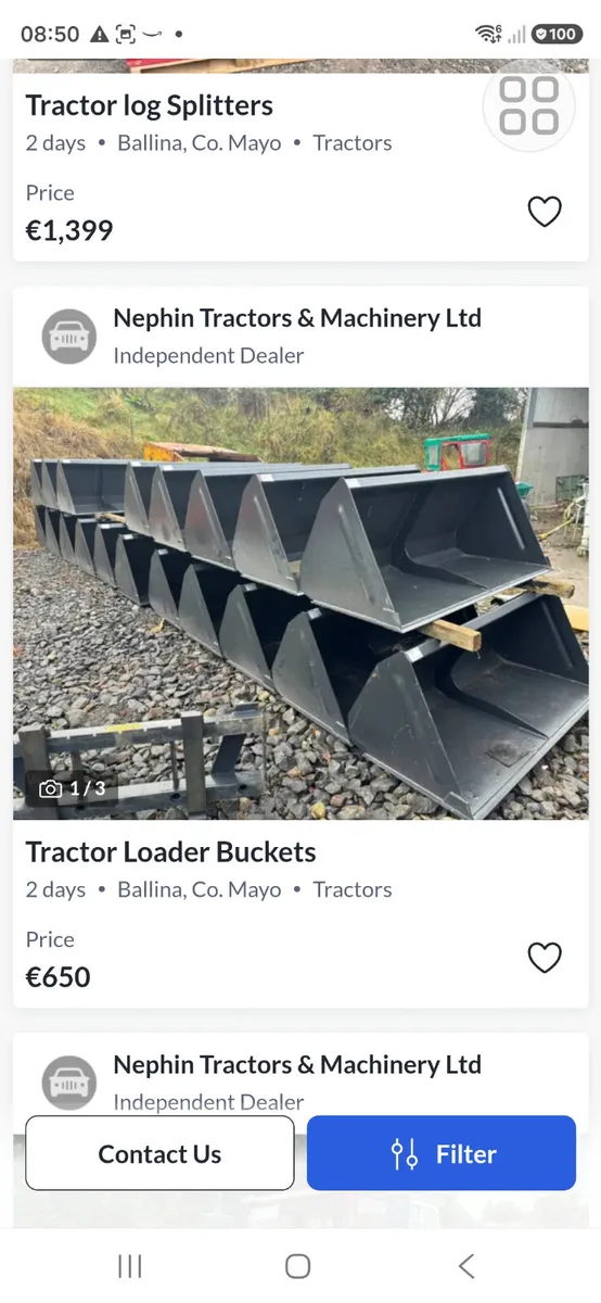 New BUCKETS 1.6 TO 2.0 METRE - Image 1