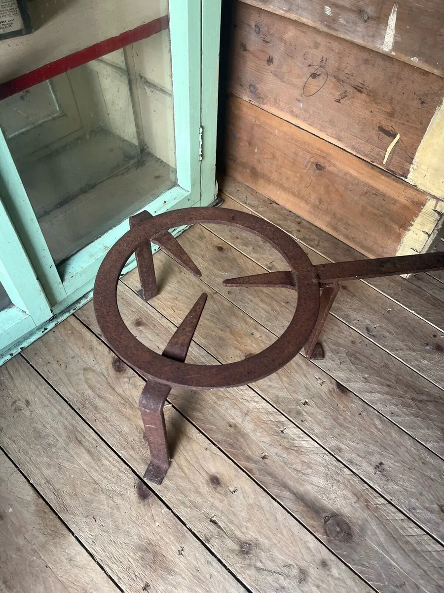 Antique Case Iron Trivet - Image 2
