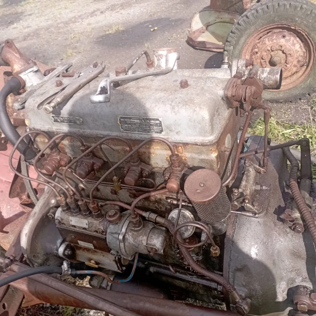 Ferguson 20/35 engine/bonnet backend gearbox/clear - Image 1