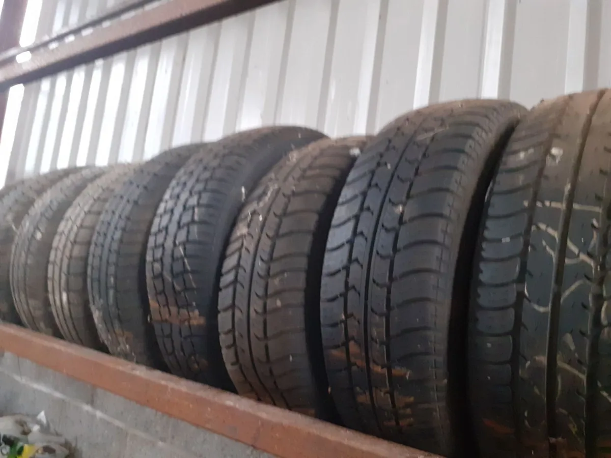 TYRES PART WORN - Image 1