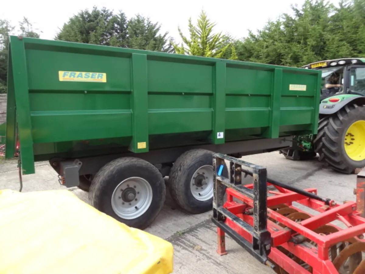 Fraser 12 Ton Tipping Grain Trailer - Image 2