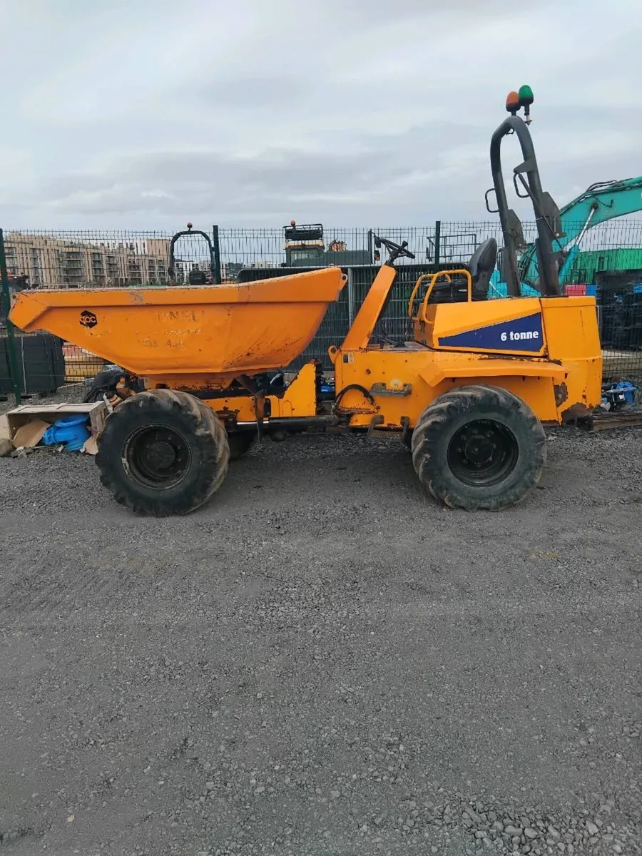 Thwaites 6 ton swivel dumper - Image 1