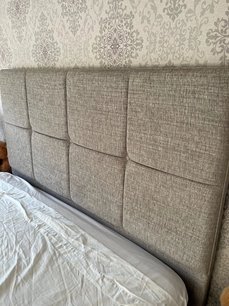 Double Bed & Headboard - Image 2