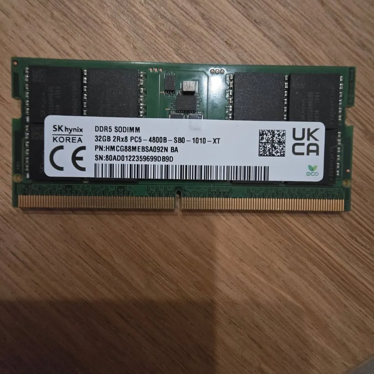 32gb DDR5 4800b SODIMM - Image 2
